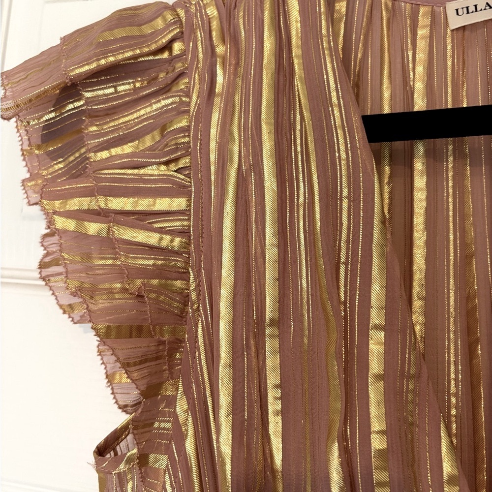 Ulla Johnson Justyne Dress in Rose and Gold - Picture 10 of 13